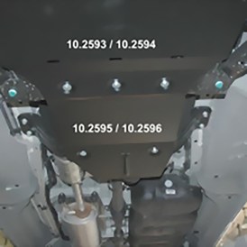 Unterfahrschutz Getriebe 3mm Stahl Hyundai H1 2.5 CRDI 4WD ab 2014
